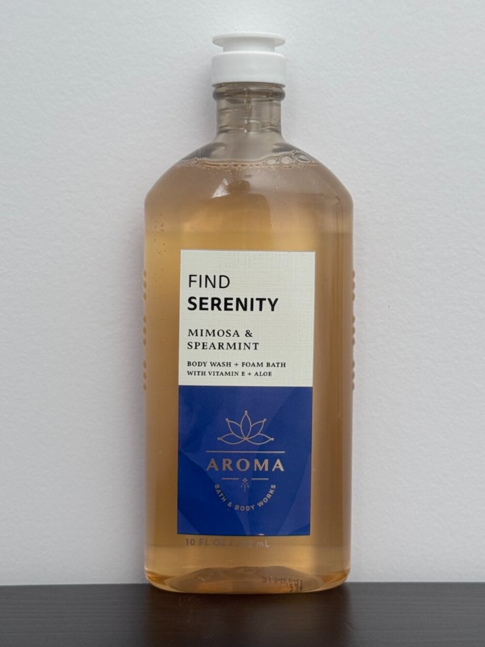 Bath & Body Works Aromatherapy Find Serenity Mimosa & Spearmint Body Wash